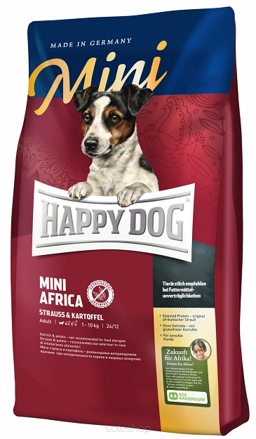 HAPPY DOG AFRICA MINI ADULT 1 KG 1529