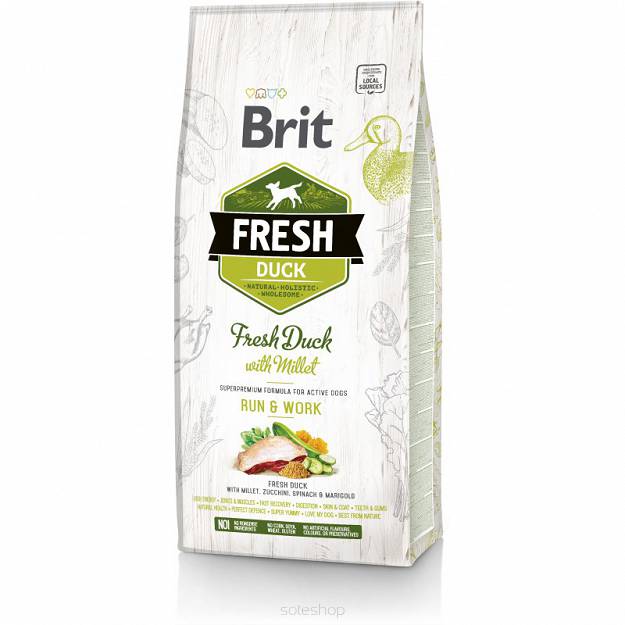 BRIT FRESH DUCK ACTIVE 12 KG