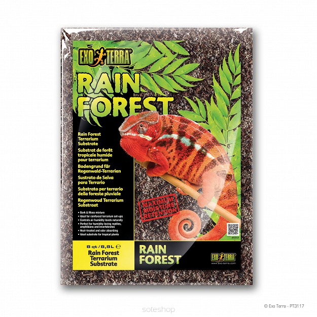 EXO TERRA PODLOZE RAIN FOREST 8,8 L