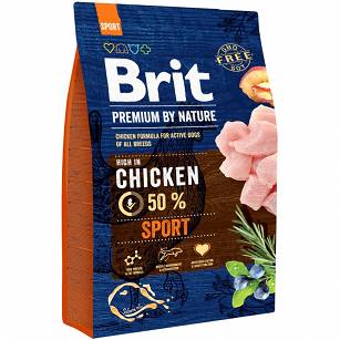 BRIT PREMIUM SPORT BY NATURE 3 KG