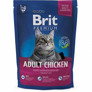 BRIT PREMIUM CAT ADULT CHICKEN 0,3 KG