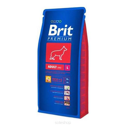 BRIT PREMIUM L ADULT LARGE NATURE 3KG