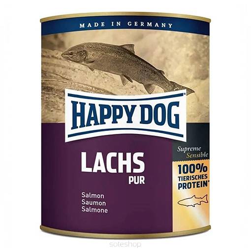 HAPPY DOG LOSOS DLA PSA 375 G PUSZKA