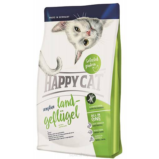 HAPPY CAT SENSITIVE KURCZAK 1,4 KG