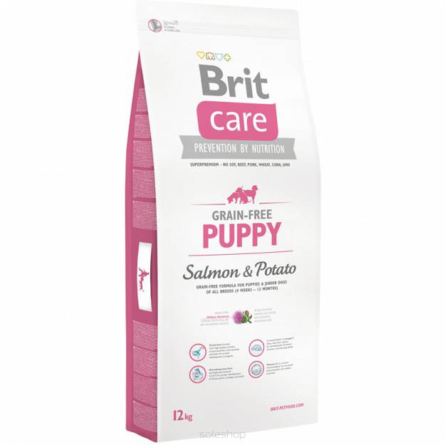 BRIT CARE PUPPY SALMON&POTATO 12 KG