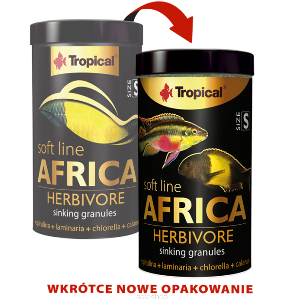 TROPICAL SOFT LINE SFRICA HERBIVORE S 250 ML