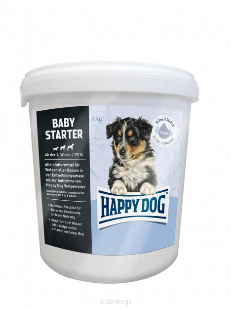 HAPPY DOG  BABY STARTER  4 KG