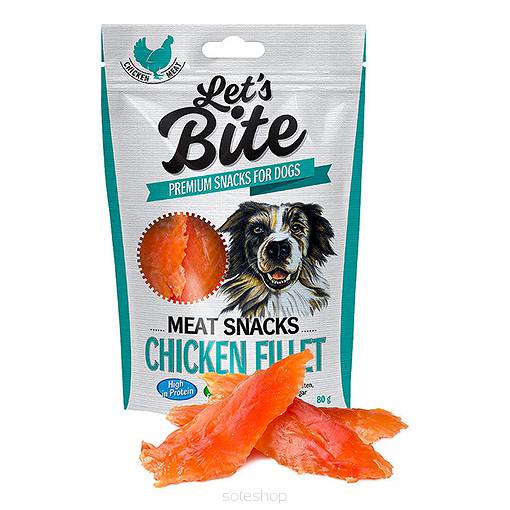 BRIT LETS BITE CHICKEN FILET 80 G 