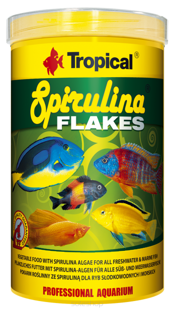 TROPICAL SPIRULINA FLAKES 1000 ML