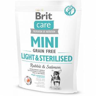 BRIT CARE MINI LIGHT&STERILISED 400 G
