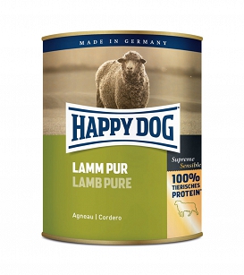 HAPPY DOG LAMM PUR DLA PSA PUSZKA 800 G