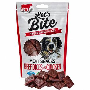 BRIT LETS BITE BEEF CHICKEN 80 G