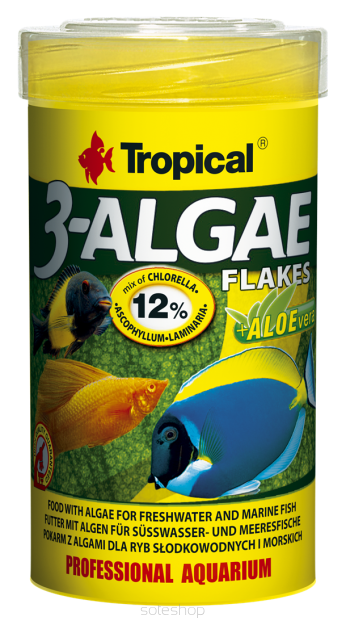 TROPICAL 3-ALGAE FLAKES 100 ML