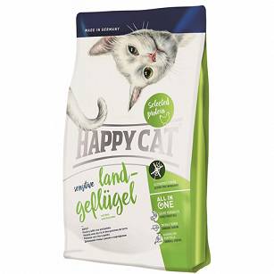 HAPPY CAT SENSITIVE KURCZAK 300 G