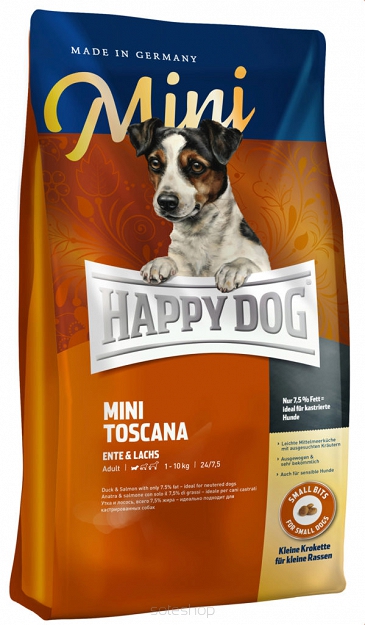 HAPPY DOG MINI TOSCANA 300 G