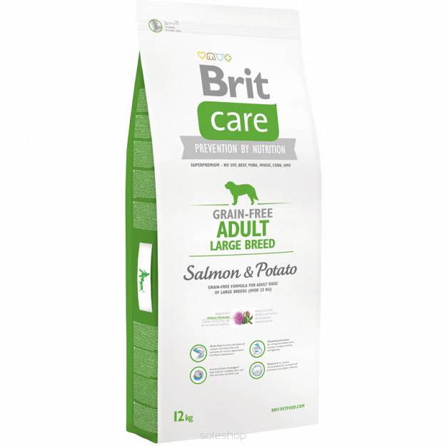 BRIT CARE ADULT LB SALMON&POTATO 12 KG