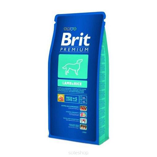 BRIT PREMIUM LAMB RICE NATURE SENSITIVE 3KG