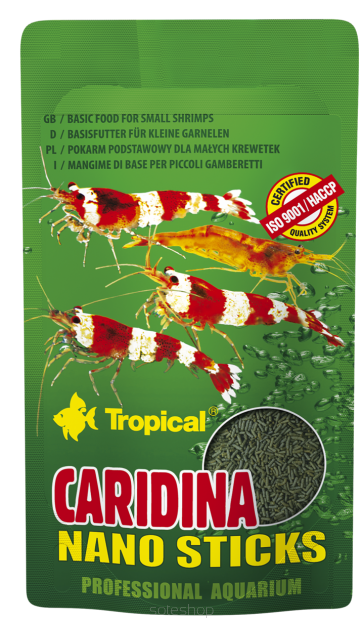 TROPICAL CARIDINA NANO STICKS 10G,