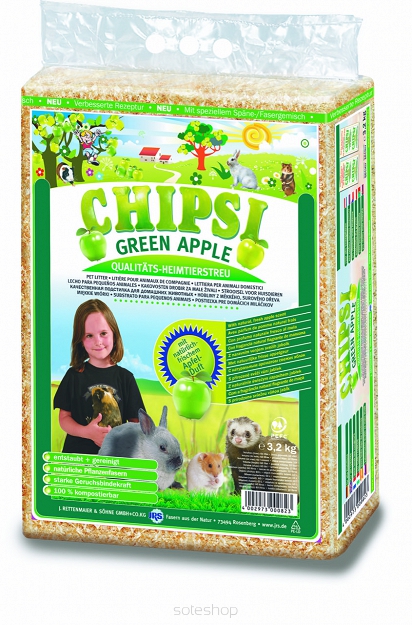 CHIPSI TROCINY GREEN APPLE 60L