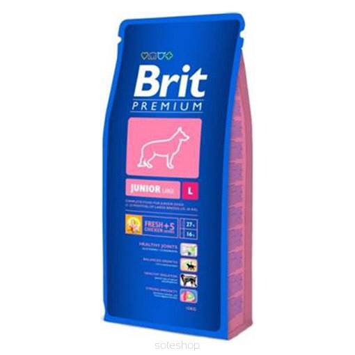 BRIT PREMIUM L JUNIOR BY NATURE 15KG