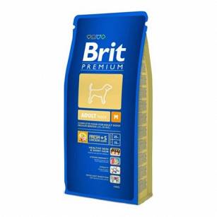 BRIT PREMIUM BY NATURE  M ADULT 15KG