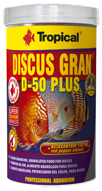 TROPICAL DISCUS GRAN D-50 PLUS 250ML