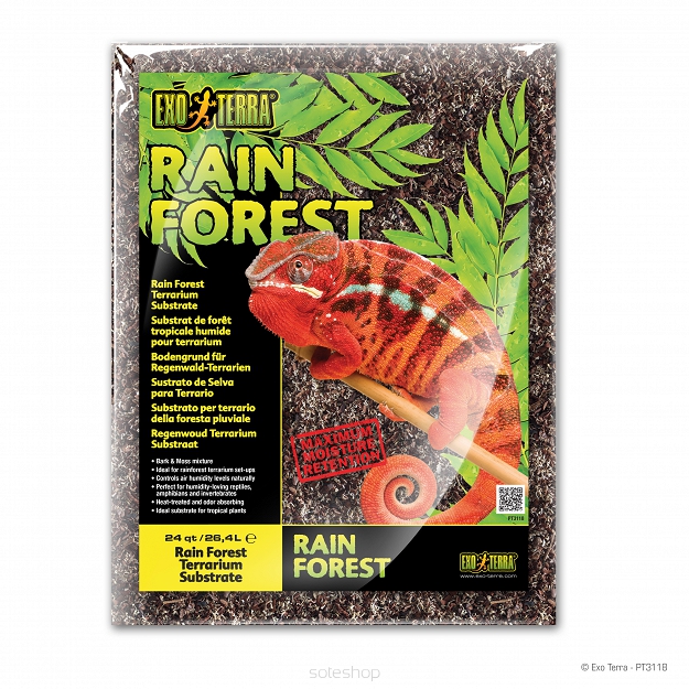 EXO TERRA PODLOZE RAIN FOREST 26,4 L