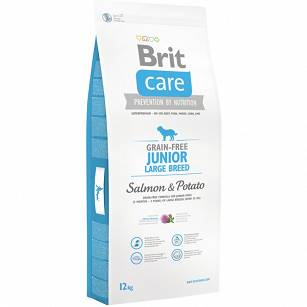 BRIT CARE JUNIOR LB SALMON 12 KG