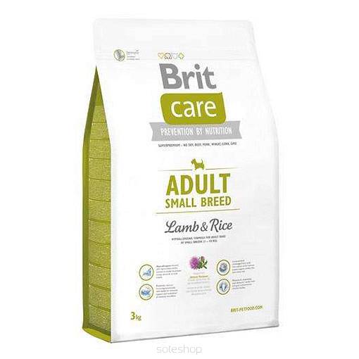 BRIT CARE ADULT SMALL 3 KG